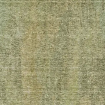 3' X 5' Artichoke Green And Fern Green Abstract Washable Indoor Outdoor Area Rug