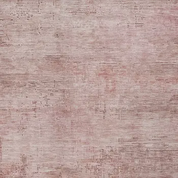 9' X 12' Blush And Pink Abstract Washable Indoor Outdoor Area Rug
