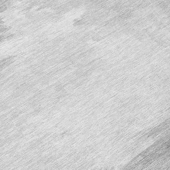 8' Gray And Silver Round Abstract Washable Indoor Outdoor Area Rug