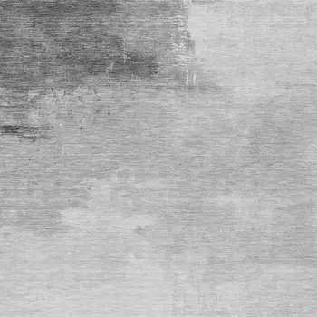 9' X 12' Gray And Silver Abstract Washable Indoor Outdoor Area Rug