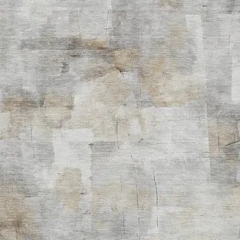 8' X 10' Linen Gray And Ivory Abstract Washable Indoor Outdoor Area Rug