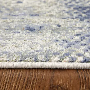 8' X 10' Gray And Ivory Abstract Area Rug