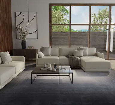 2' X 3' Black White And Gray Abstract Hand Tufted Area Rug