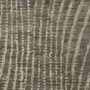 7' X 10' Green And Tan Abstract Area Rug