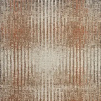 2' X 3' Ivory Taupe And Pink Abstract Area Rug