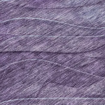 8' Purple And Gray Round Abstract Washable Indoor Outdoor Area Rug