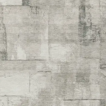 8' X 10' Beige And Gray Geometric Washable Indoor Outdoor Area Rug