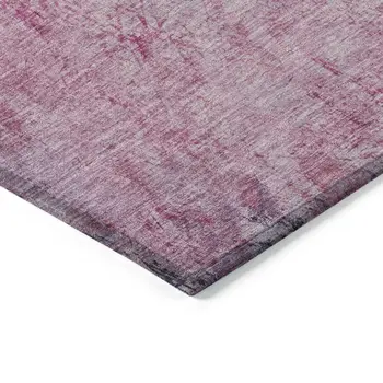 5' X 8' Blush And Mint Green Abstract Washable Indoor Outdoor Area Rug