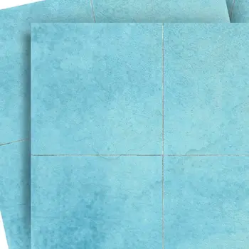6" x 6" Vinyl Arabesque Peel And Stick Removable Tiles