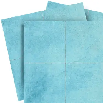 8" x 8" Vinyl Arabesque Peel And Stick Removable Tiles