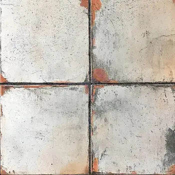 5" x 5" Gray Vinyl Arabesque Peel And Stick Removable Tiles