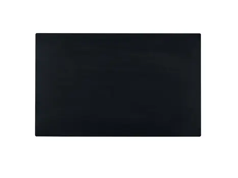 47" Black Wood Dining Table