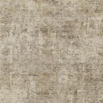10' X 14' Taupe And Beige Abstract Washable Indoor Outdoor Area Rug