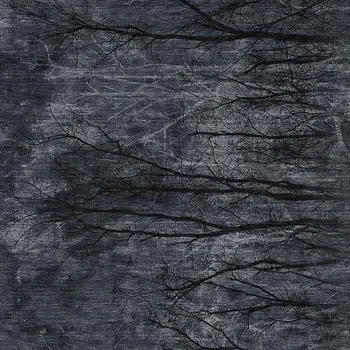 3' X 5' Charcoal And Gray Floral Washable Indoor Outdoor Area Rug