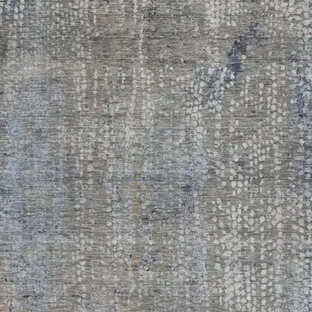 5' X 8' Taupe And Ivory Abstract Washable Indoor Outdoor Area Rug
