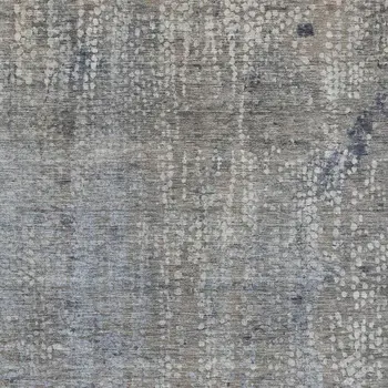 8' X 10' Taupe And Ivory Abstract Washable Indoor Outdoor Area Rug