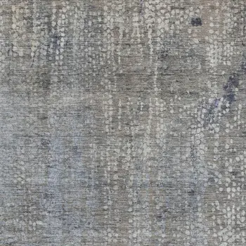 10' X 14' Taupe And Ivory Abstract Washable Indoor Outdoor Area Rug