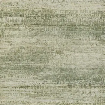 3' X 5' Artichoke Green And Beige Abstract Washable Indoor Outdoor Area Rug