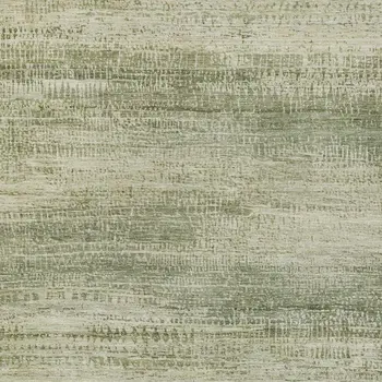 8' X 10' Artichoke Green And Beige Abstract Washable Indoor Outdoor Area Rug