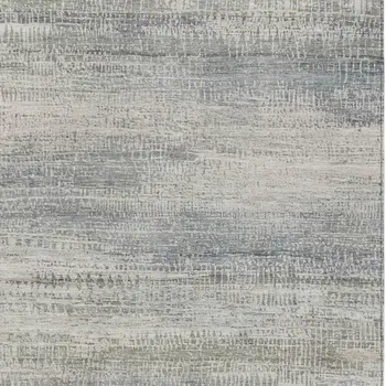 3' X 5' Linen And Beige Abstract Washable Indoor Outdoor Area Rug