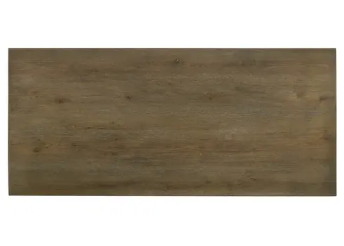 88" Oak Wood Trestle Base Dining Table