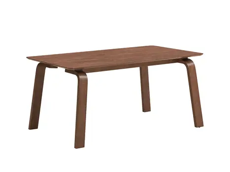 63" Walnut Wood Dining Table