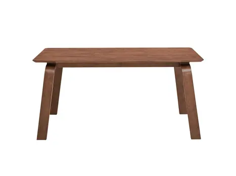 63" Walnut Wood Dining Table
