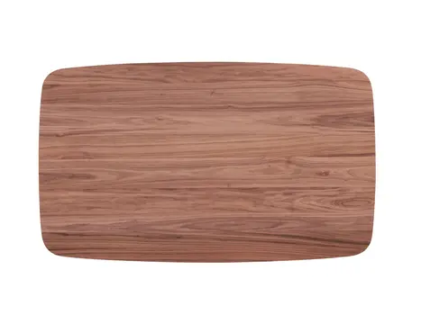 59" Walnut Wood Dining Table