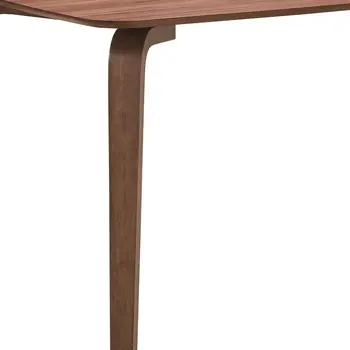 59" Walnut Wood Dining Table
