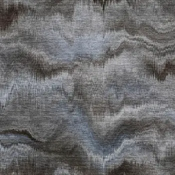 8' X 10' Taupe And Ivory Abstract Washable Indoor Outdoor Area Rug