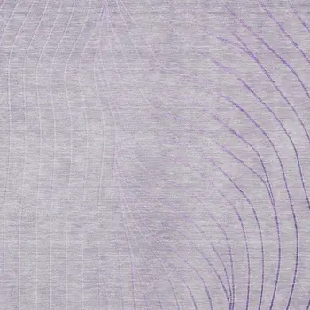 3' X 5' Lavender And Silver Abstract Washable Indoor Outdoor Area Rug