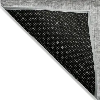 5' X 8' Taupe And Gray Abstract Washable Indoor Outdoor Area Rug