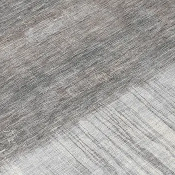 9' X 12' Taupe And Gray Abstract Washable Indoor Outdoor Area Rug