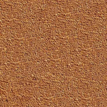 17" X 29" Natural And Red Hello Outdoor Coir Door Mat