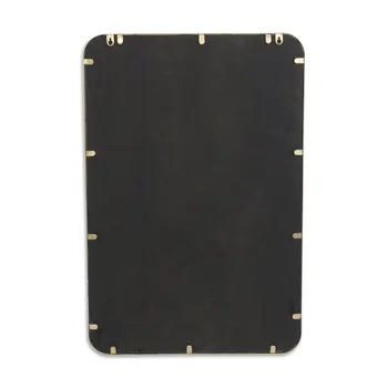 30" Gold Metal Accent Mirror