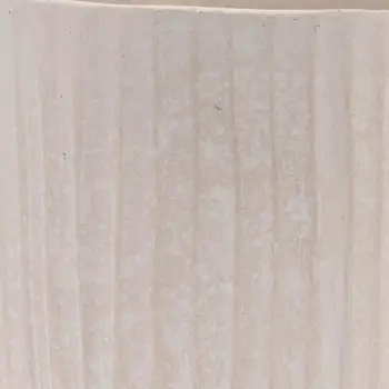 8" Beige Urn Resin Table Vase