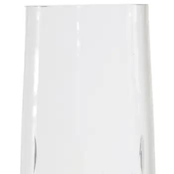 9" Clear Round Glass Table Vase