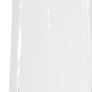 9" Clear Round Glass Table Vase