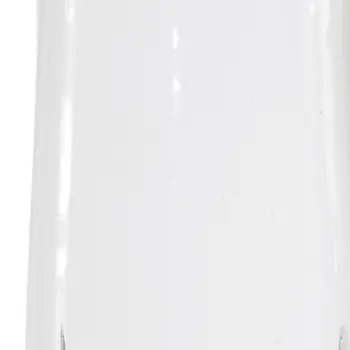 9" Clear Round Glass Table Vase