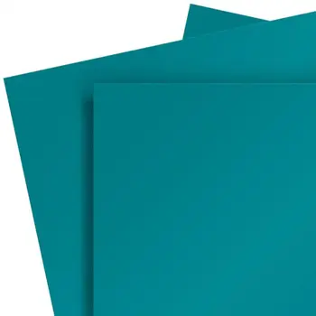 7" x 7" Blue Vinyl Arabesque Peel And Stick Removable Tiles