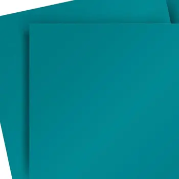 8" x 8" Blue Vinyl Arabesque Peel And Stick Removable Tiles