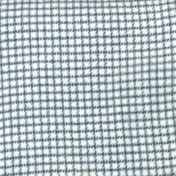 50" X 67" Cream And Denim Blue Cotton Blend Woven Plaid Throw Blanket with Fringe