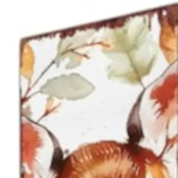 42" White And Brown Solid Wood Fall Deer Garden Stake