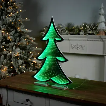 24" Green Acrylic Figurine with LED