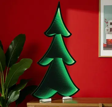 46" Green Acrylic Figurine with LED