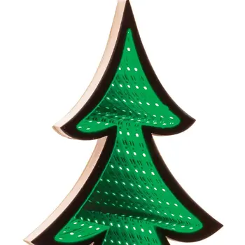 12" Green Acrylic Figurine with LED