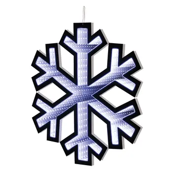 16" White Acrylic Figurine with LED