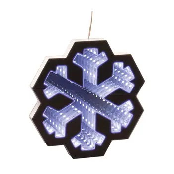 6" White Acrylic Figurine with LED