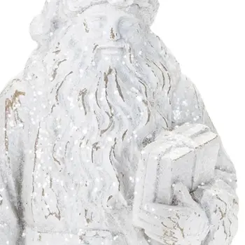 Set of Two White Polyresin Figurine