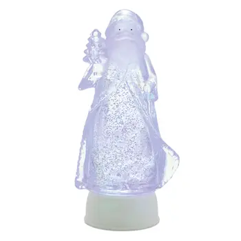 10" Clear Plastic Tabletop Sculpture with LED
